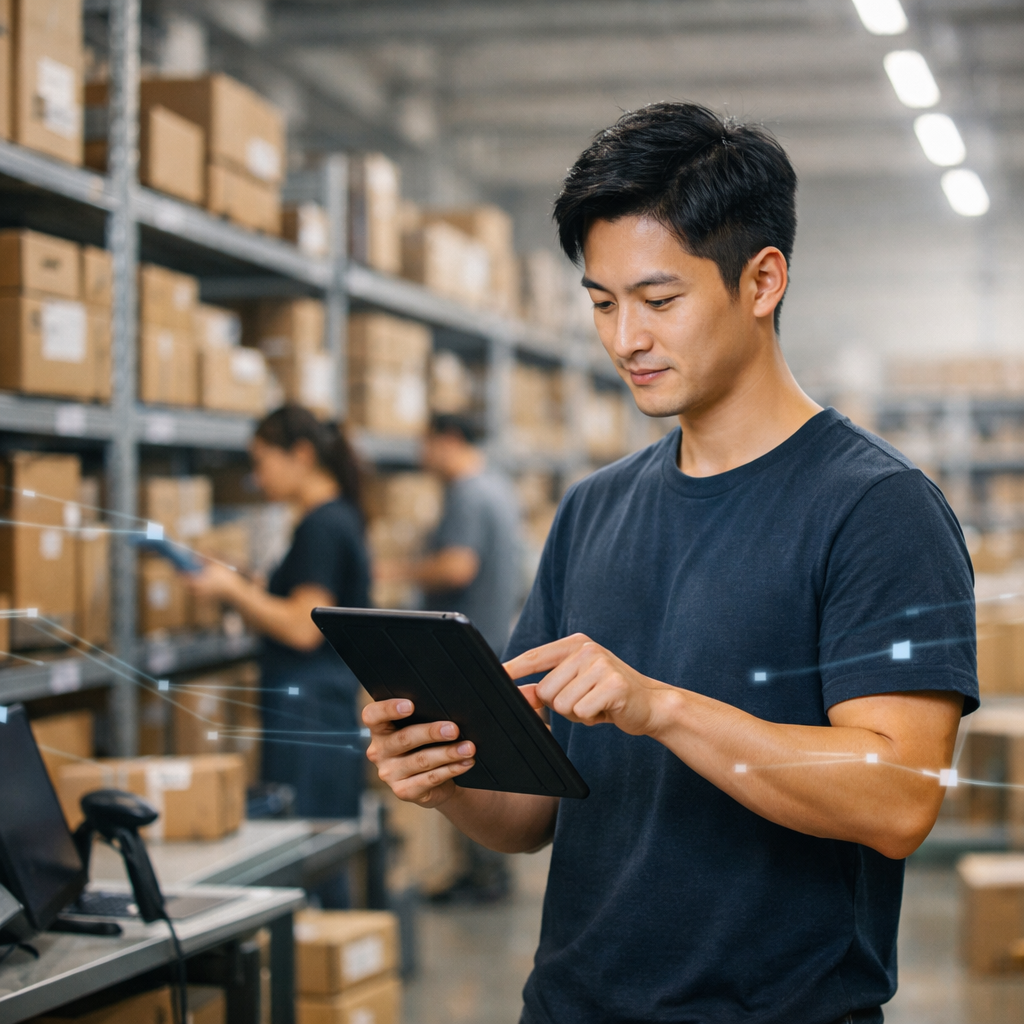 J-Way Lager und Logistik in Shenzhen